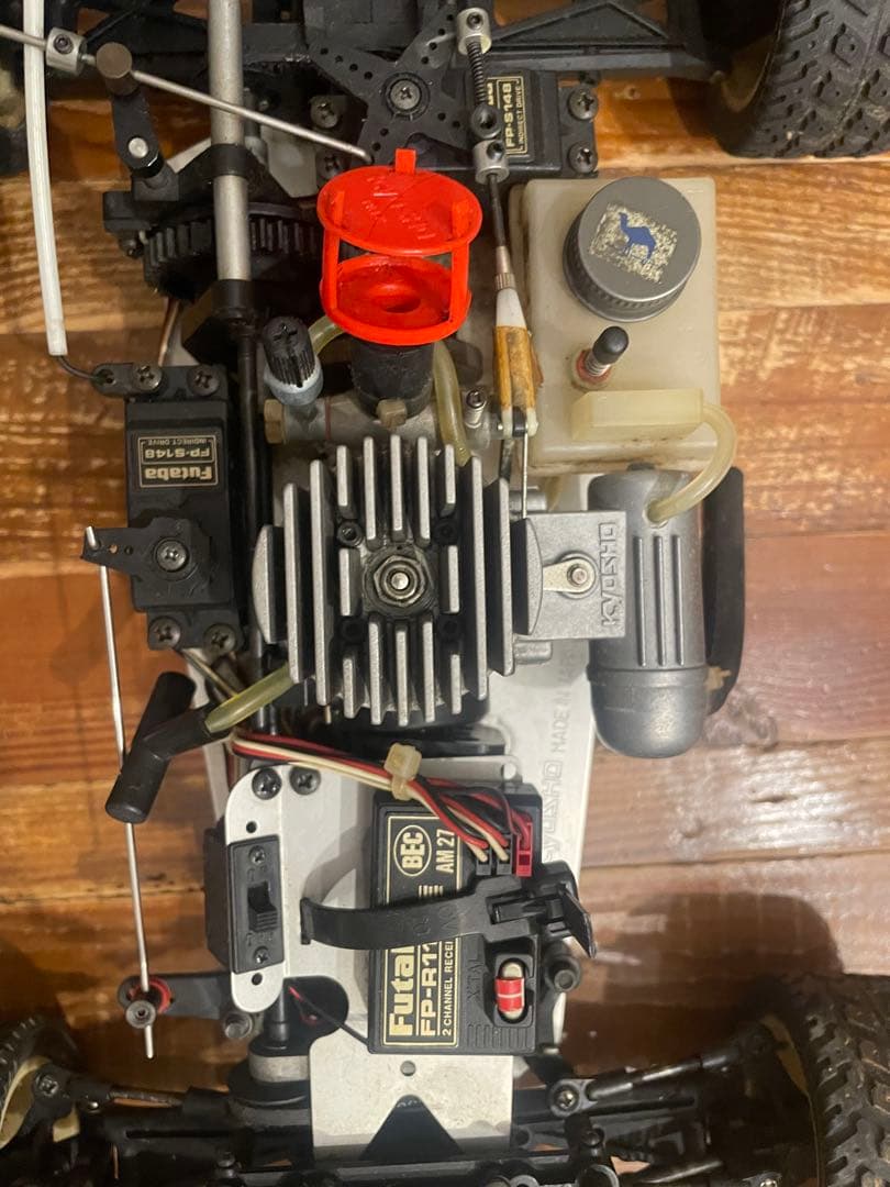 【ジャンク品】京商 エンジンカー シトロエン キャメルデザイン RCカー