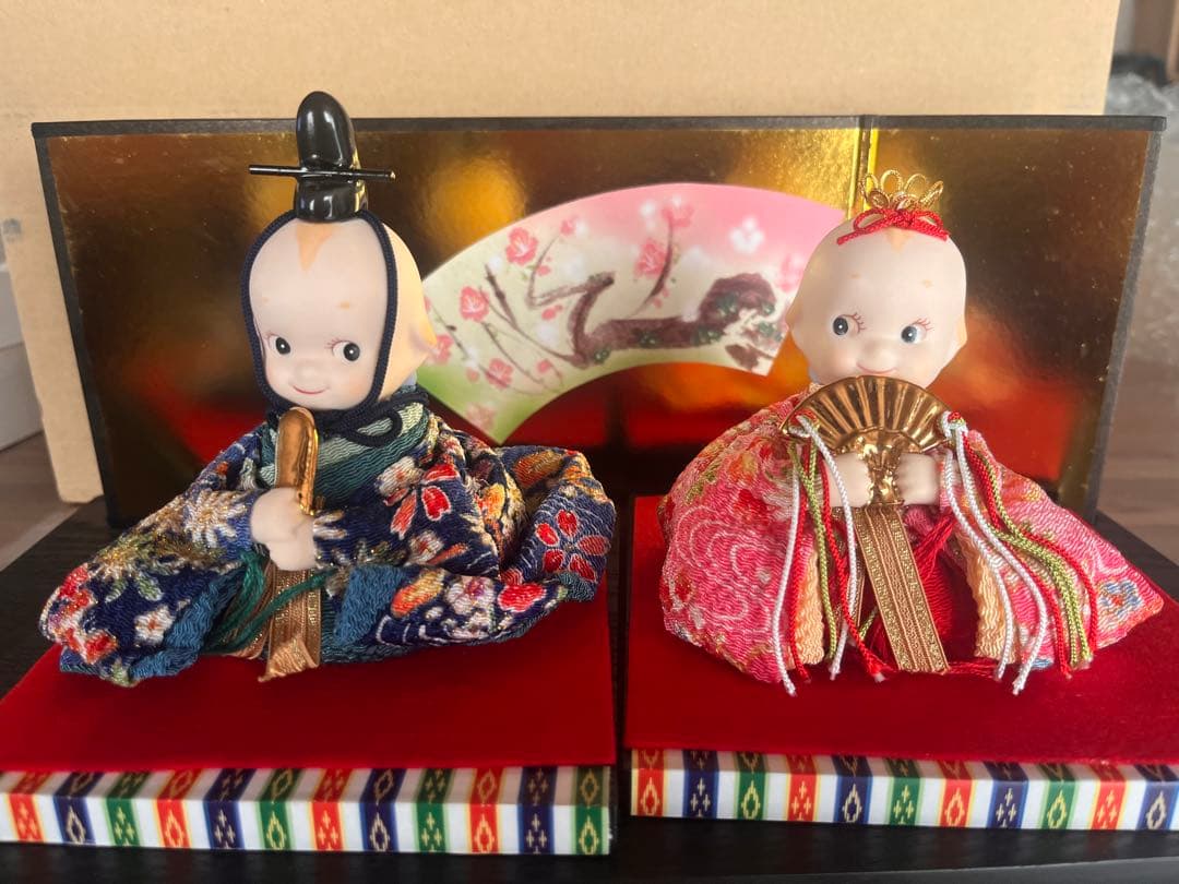 ローズオニールキューピー ひな人形2体セット KC-3756-1200