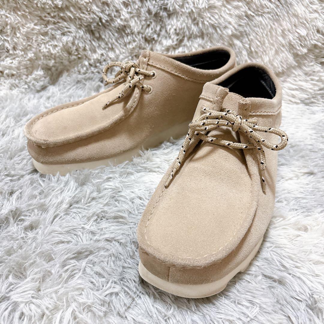【美品】clarks wallabee ゴアテックス　クラークス ワラビー　28