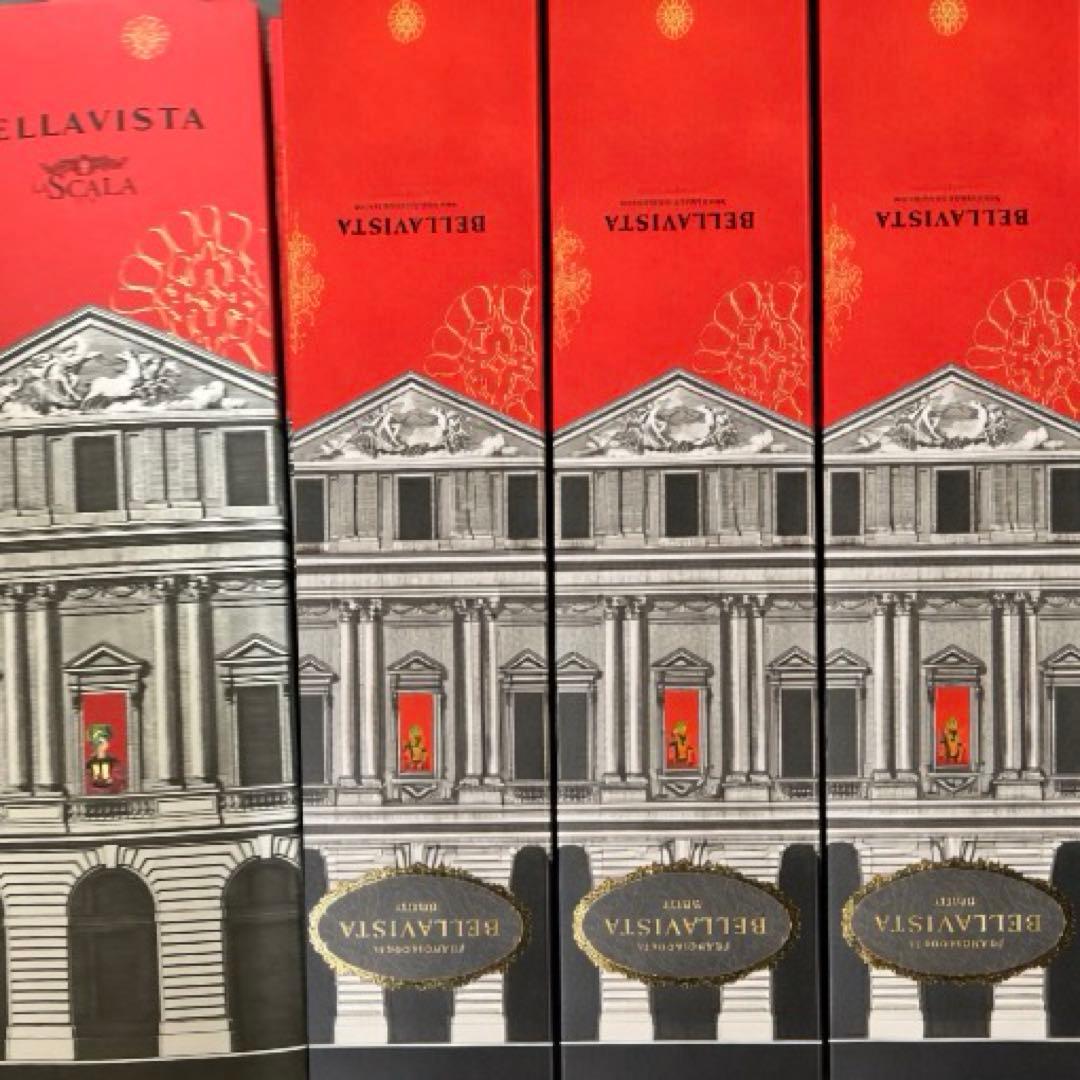 BELLAVISTA ブリュット フランチャコルタ　4本セット