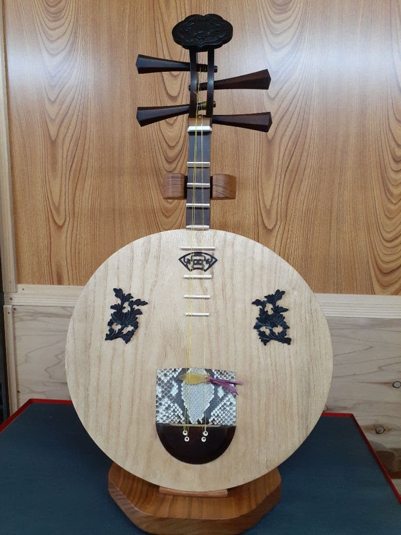 sea　月琴　アンティーク