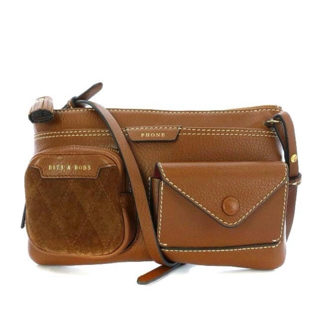 アニヤハインドマーチ ショルダーバッグ ブラウン