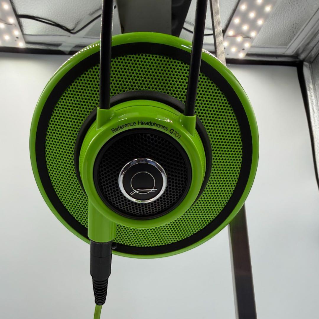 ✨動作OK✨ AKG Q701 グリーン GRN 希少 ヘッドフォン