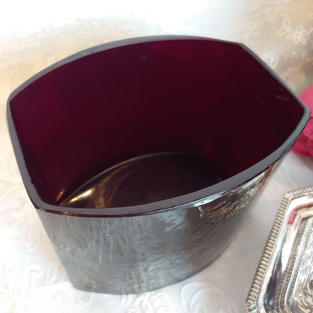 イギリス　アンティーク　ビスケットボックス　ビスケットジャー　シルバー