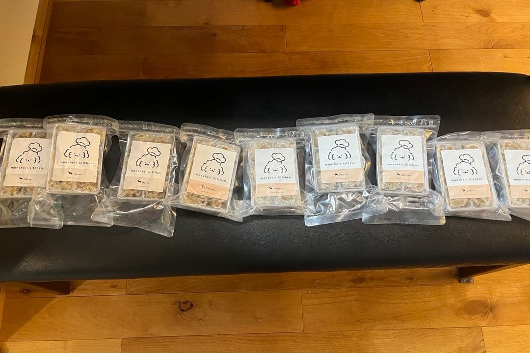 モンシェリキッチン　鹿肉健康手づくりごはん馬肉健康手づくりごはん計9個