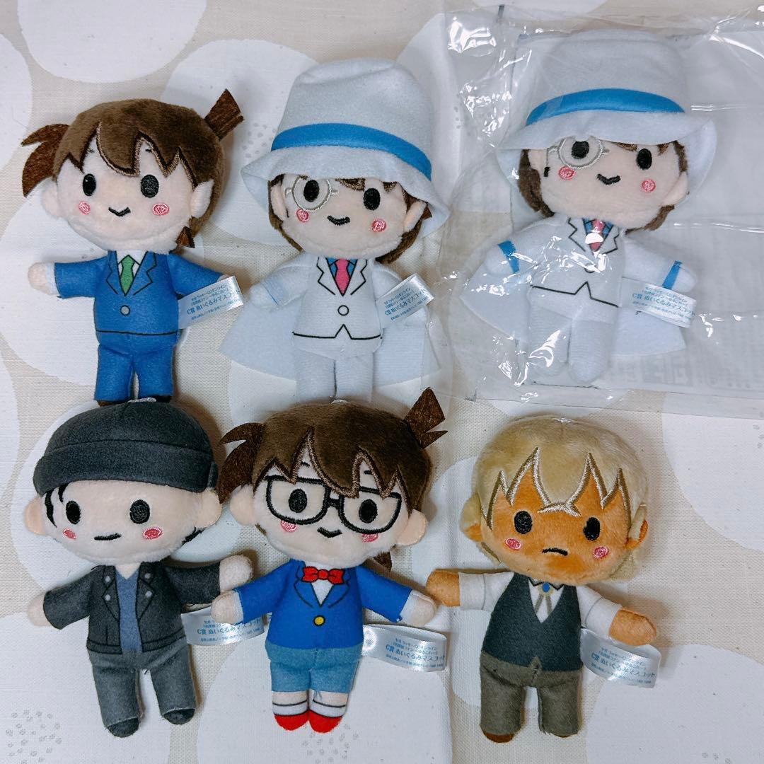 名探偵コナン　ぬいぐるみセット　降谷零　安室透　松田陣平　諸伏景光　怪盗キッド