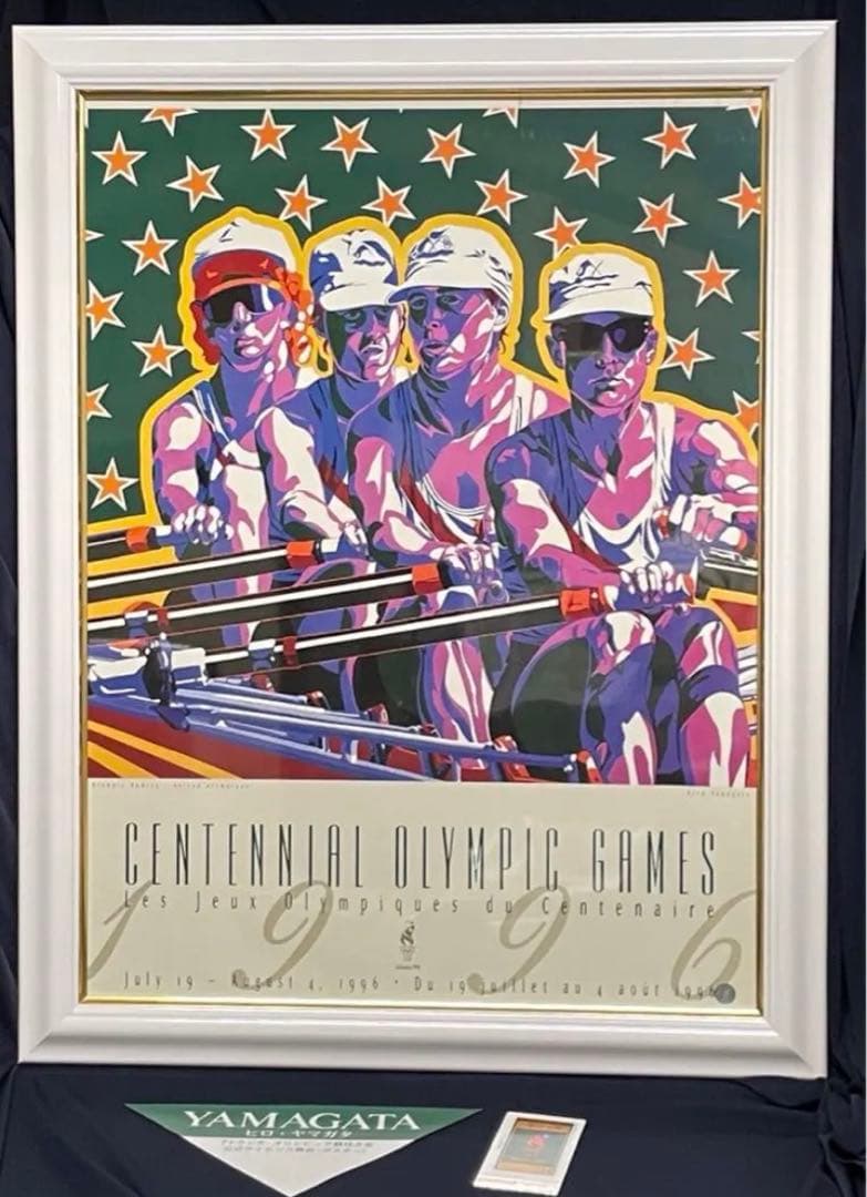 カヌー　ヒロ・ヤマガタ　オリンピック 公式 ポスター