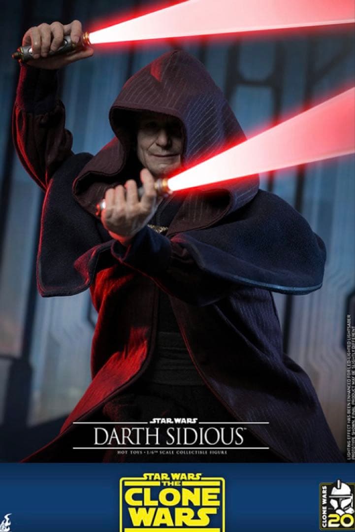 ホットトイズ ダース・シディアスSTAR WARS 1/6