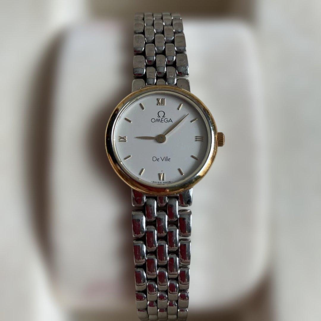 OMEGAオメガ　De Ville レディース時計