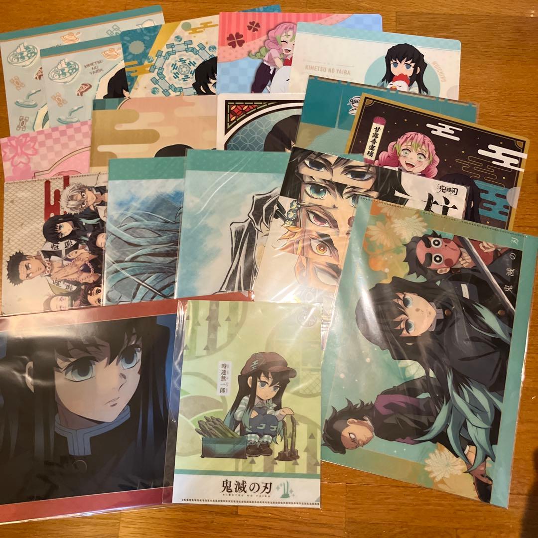 鬼滅の刃　時透無一郎　クリアファイル　17枚