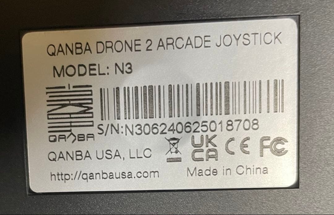 ジャンク　USB アーケードゲームコントローラー　箱あり