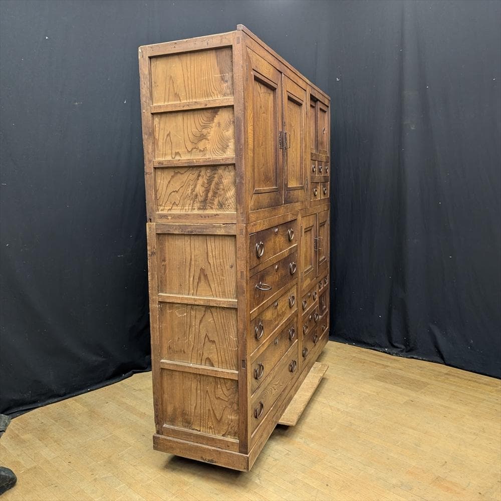 時代箪笥　水屋箪笥　箪笥　食器棚　茶棚　茶箪笥　飾り棚　キャビネット　レトロ