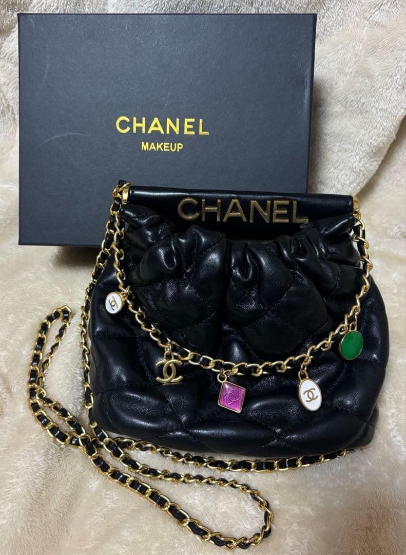 新品未使用❣️CHANEL シャネルメイクアップノベルティショルダーバッグチャーム