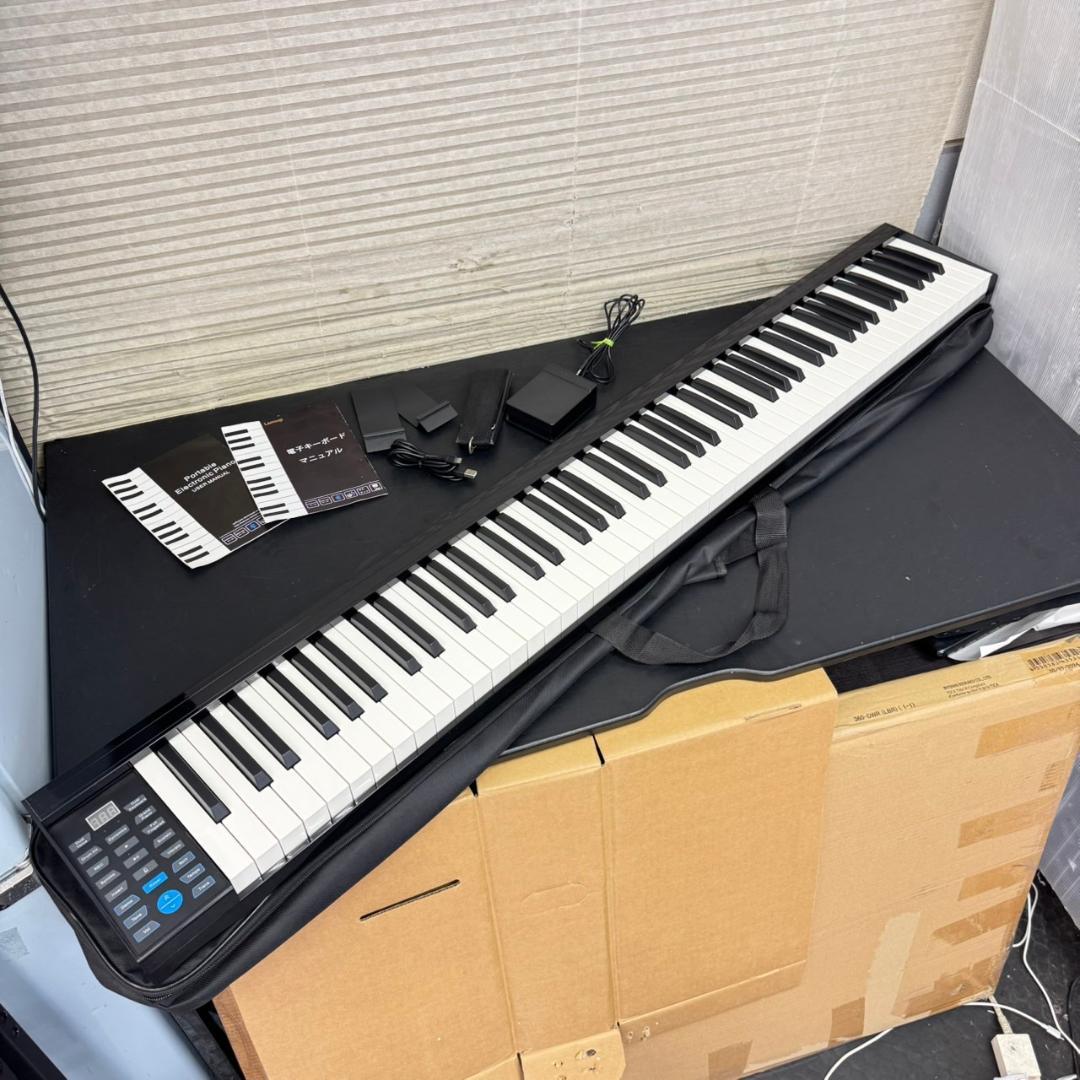 ☆Lamsup　電子キーボード　88鍵盤　Bluetooth MIDI