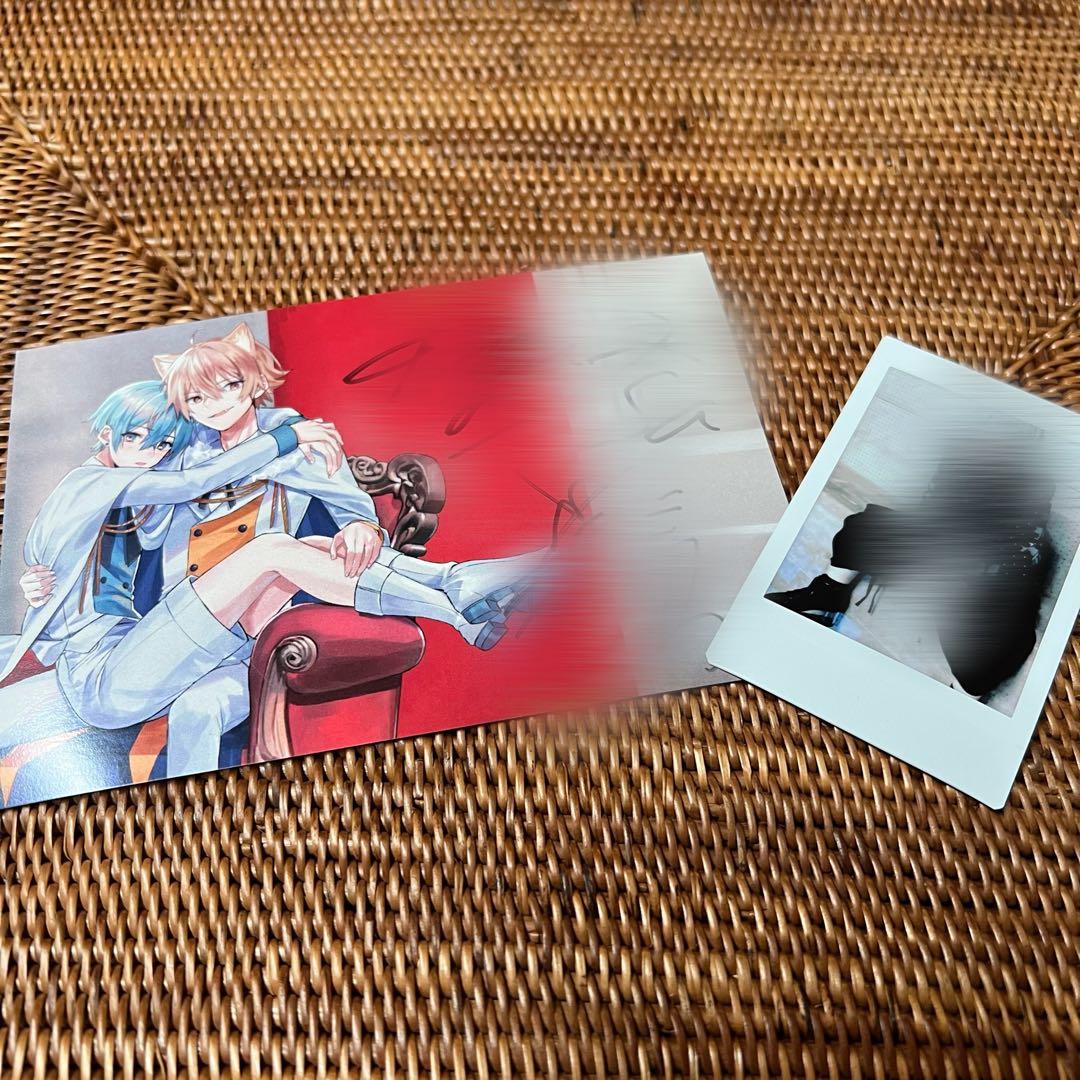 amptak ちぐさくん実写チェキ＋サイン入りカード