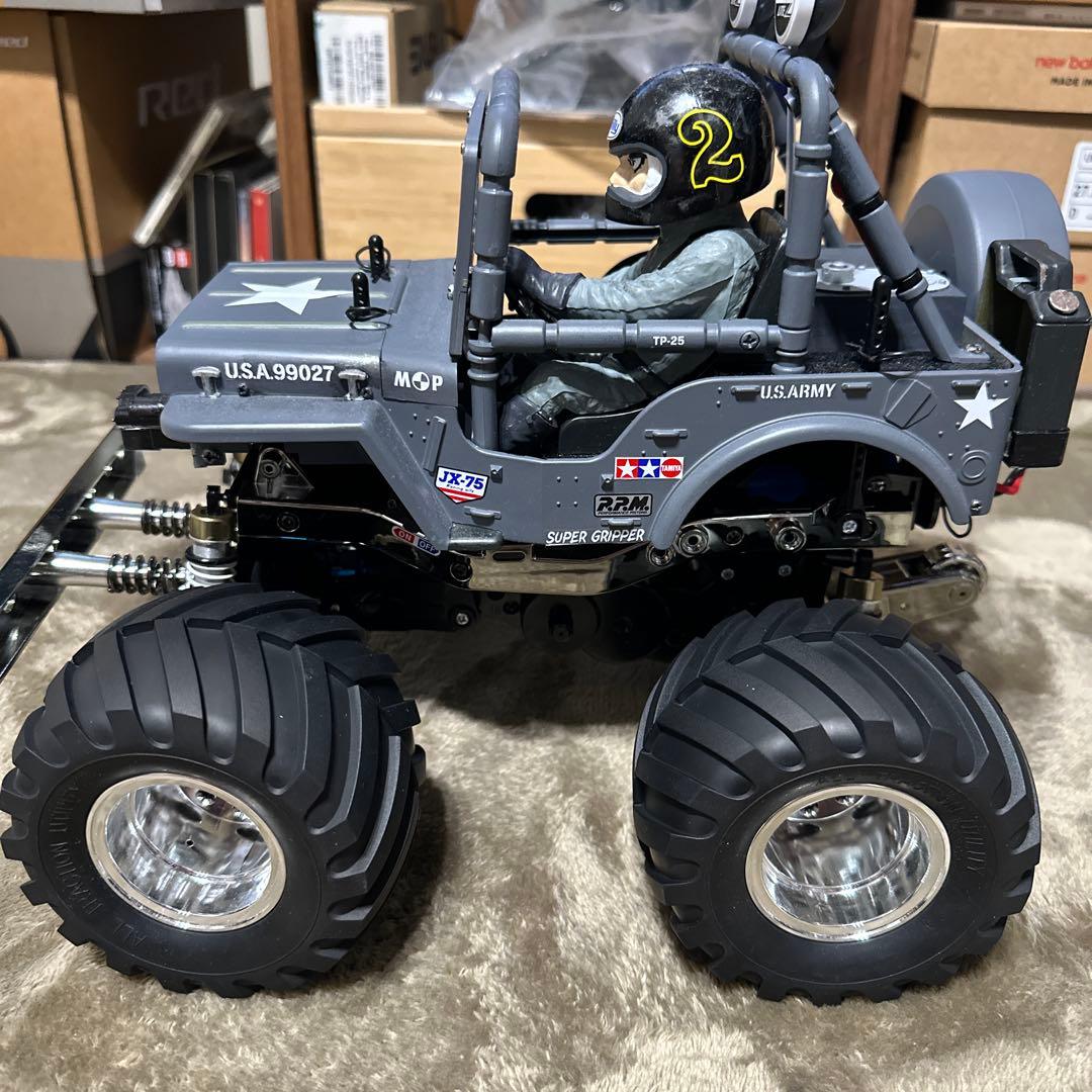 タミヤ ワイルドウイリー2オプションパーツ 付き RC tamiya
