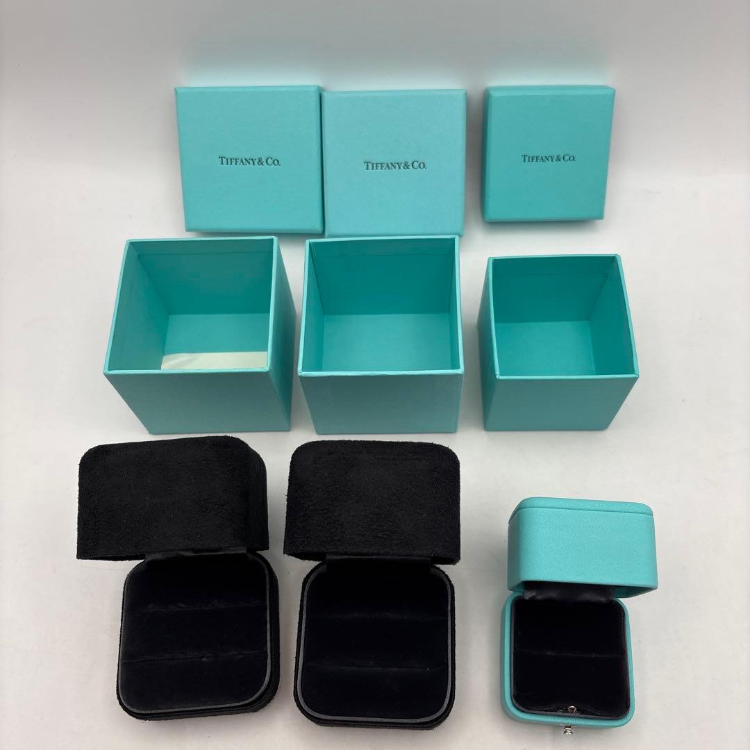 Tiffany & Co. ギフトボックスとリングケース3個空き箱