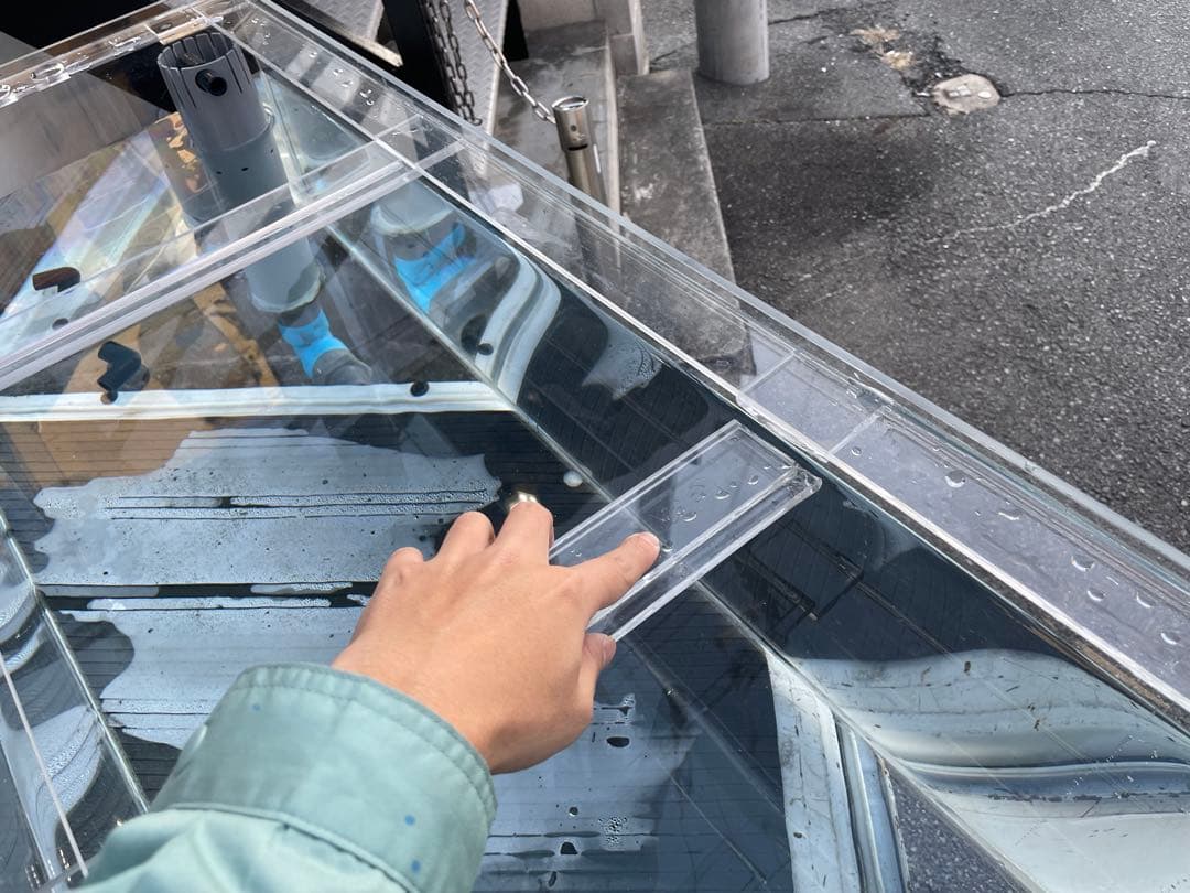 アクリル水槽　オーバーフロー　 1200mm x 450mm x 450mm