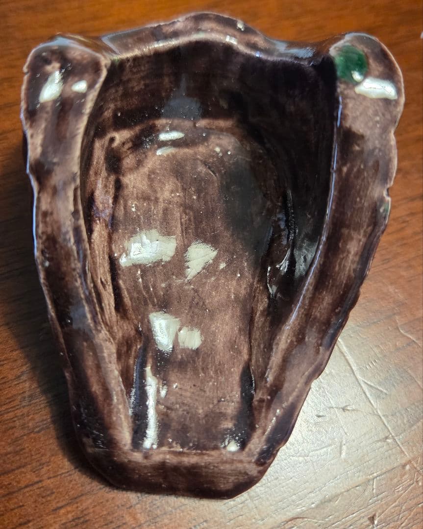 鶏(楽) 香炉 川崎和楽造 　 紙製共箱付 京焼