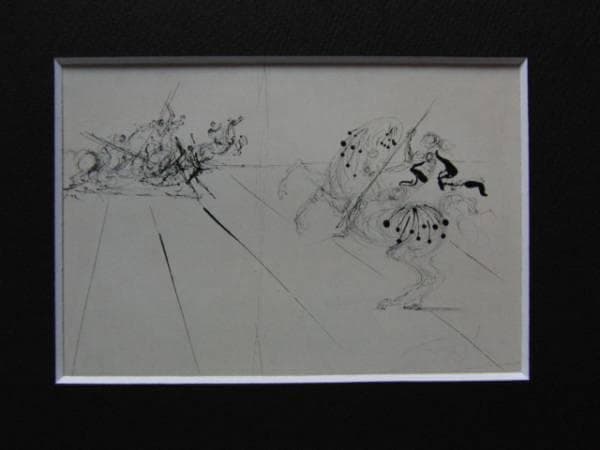 サルバドール・ダリ、「Chevaliers」、海外版超希少レゾネ