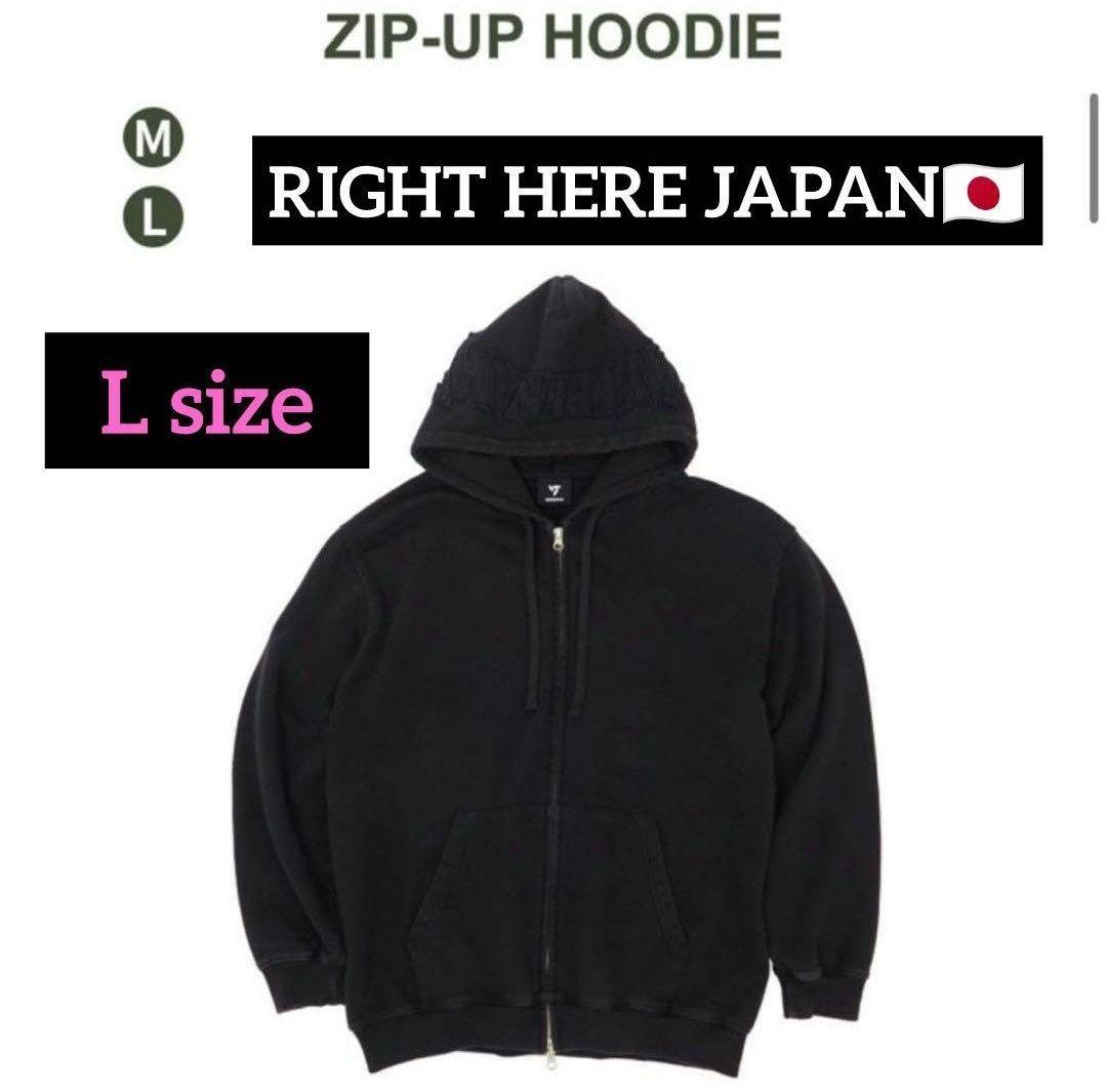 SEVENTEEN RIGHT HERE JAPAN ジップアップフーディー