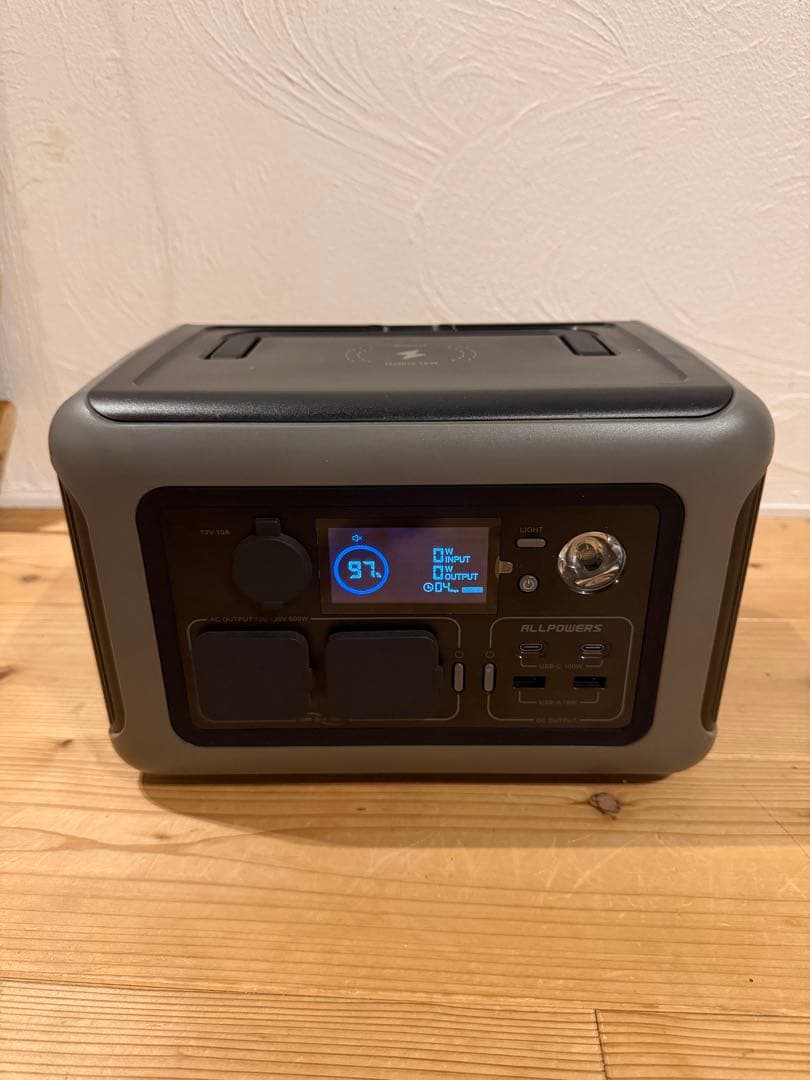 ALLPOWERS R600 ポータブル電源 リン酸鉄蓄電池