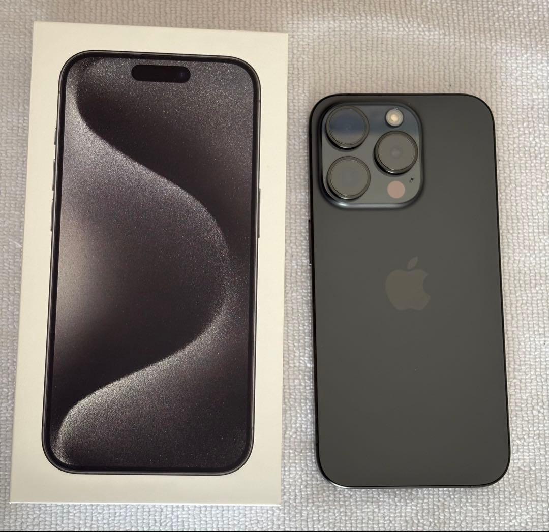 Apple iPhone 15 Pro スペースブラック 本体 ジャンク