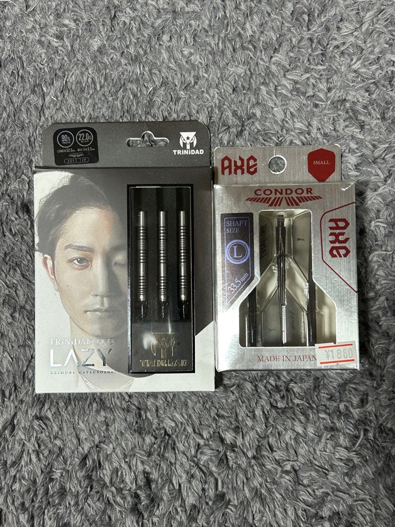 TRINIDAD LAZY エスダーツ限定モデル&AXE CONDOLフライトL