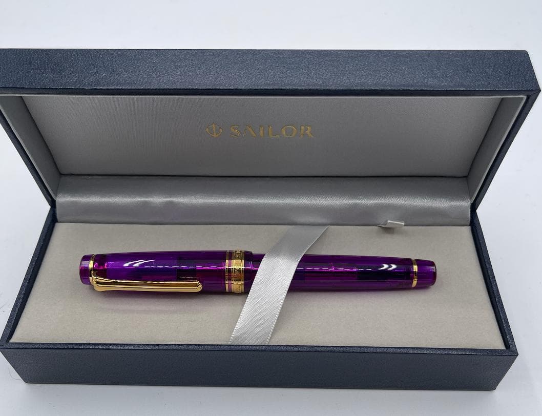 S124 WANCHER × SAILOR セーラー 限定 万年筆 枝垂れ藤