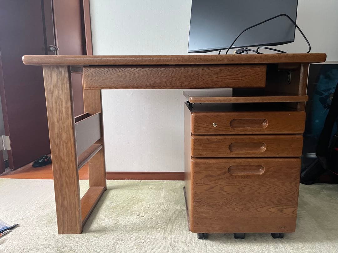 皇室御用達　浜本工芸　学習机　セット商品　⓵机