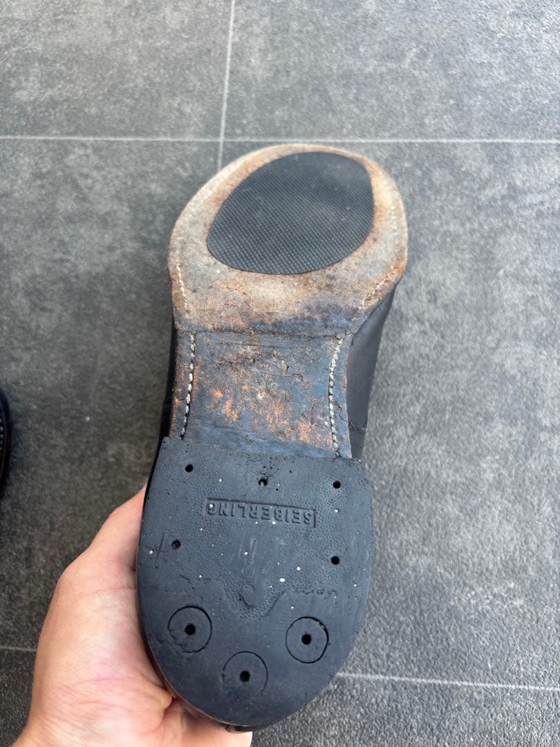 最終値下げ！　黒 ドレスシューズ　サービスシューズ　usnavy