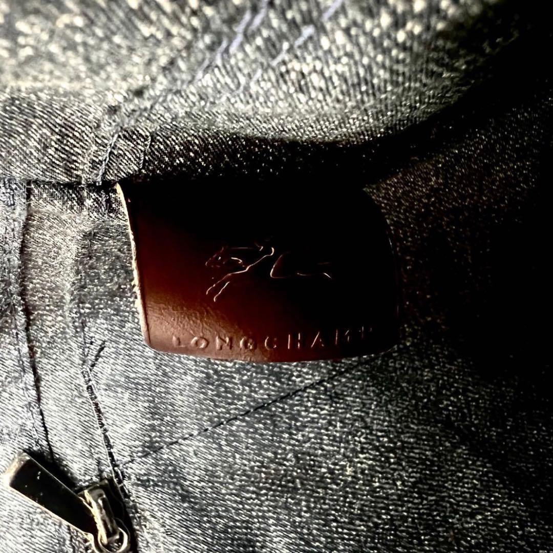 美品✨激レア ロンシャン ロゾ トートバッグ クロコ ブラウン レディース