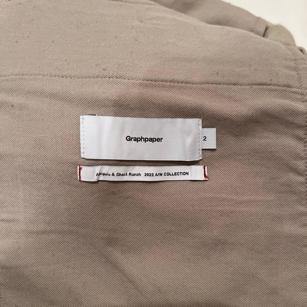 Graphpaper ベージュ チノパン A/W