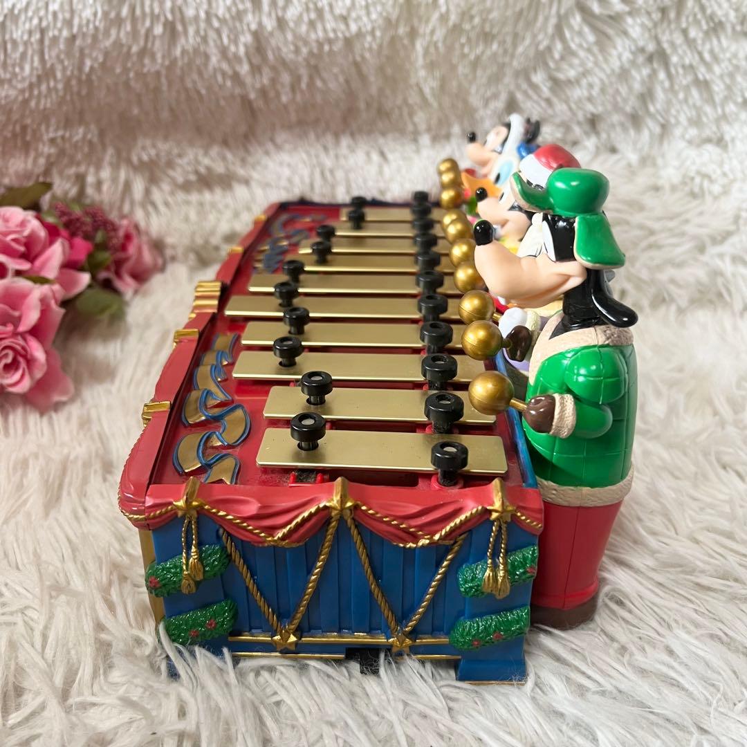 ディズニー クリスマス 演奏　音楽　置物　ミッキーメリーミュージックメイカーズ