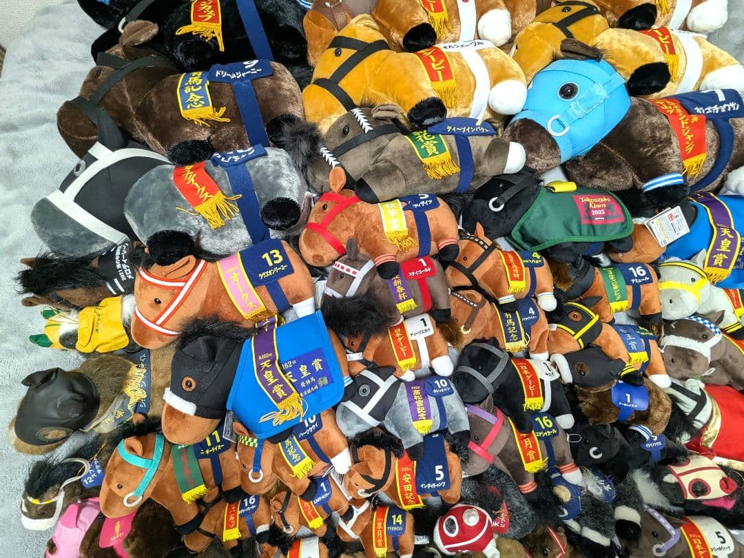 サラブレッドコレクション big ぬいぐるみ マスコット 競馬 ダービーまとめ