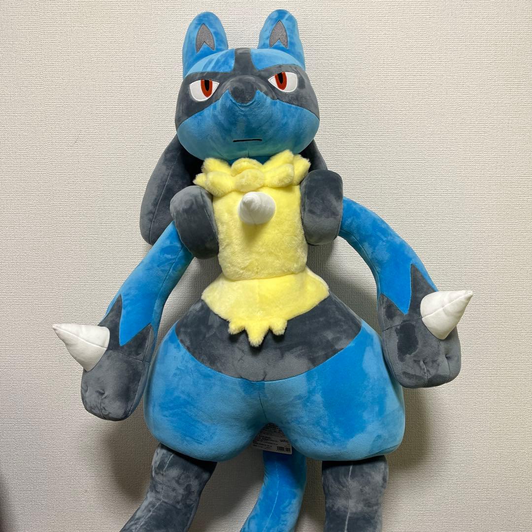 ニ*う様 ルカリオ 等身大ぬいぐるみ