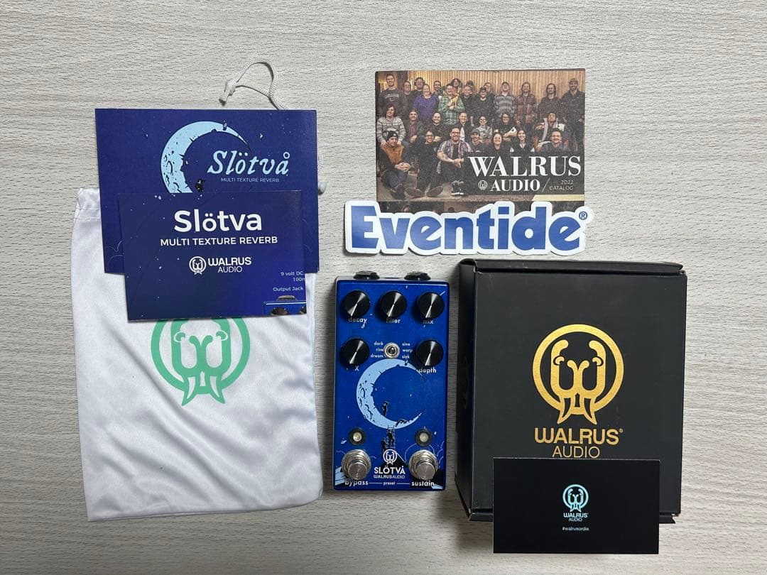 Walrus Audio Slotva SLO プリセット対応機種