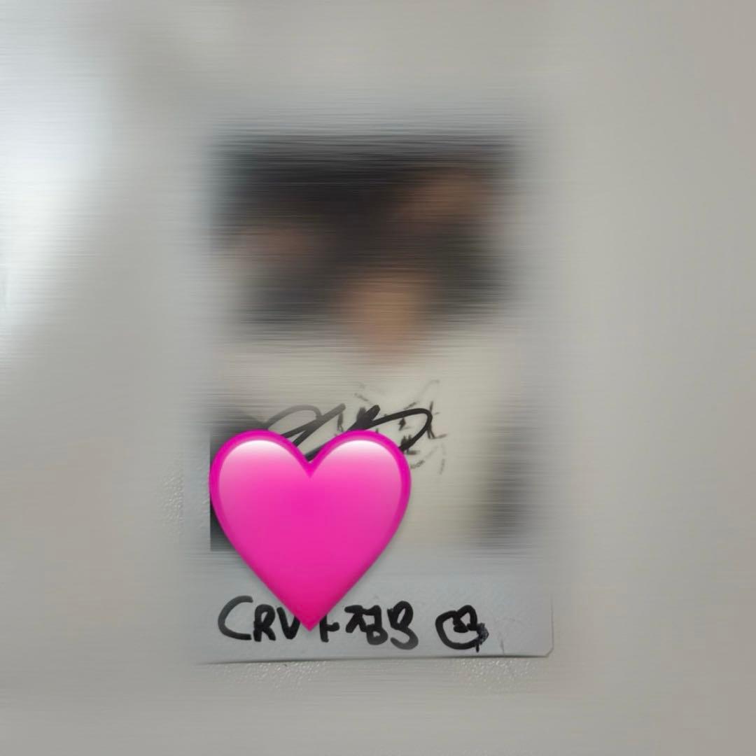 CRAVITY　ジョンモ　サイン　チェキ