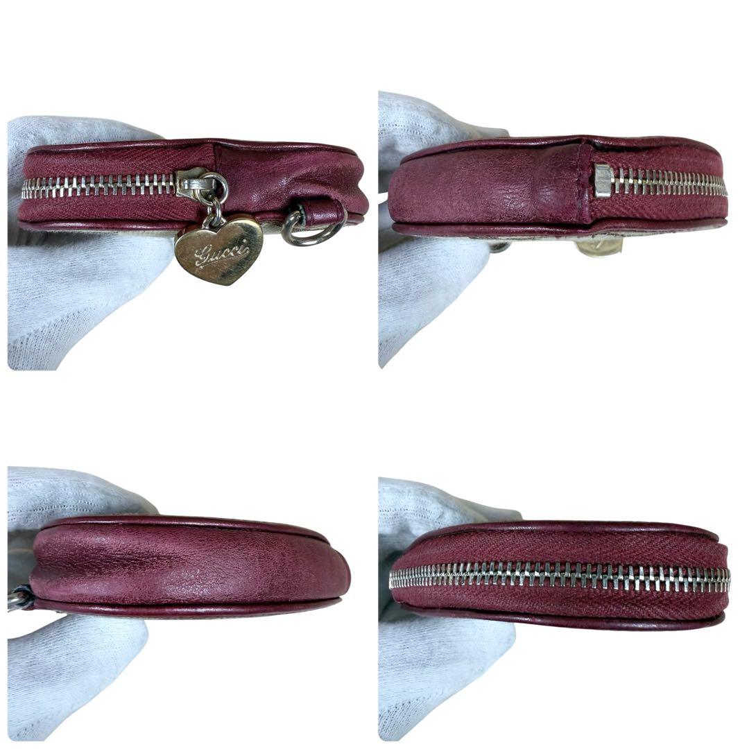 GUCCI グッチ ケース ハート GGキャンバス ベージュ 152615