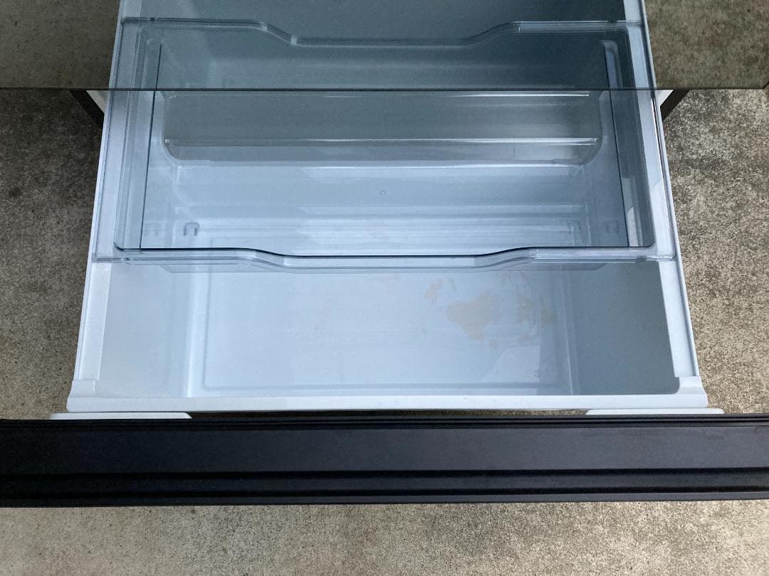 送料込 22年製 TWINBIRD HR-EI35 中身が見える冷蔵庫 354L