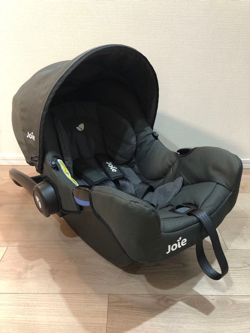 Joie ベビーシート ジェム（エンバー／グレー）【美品・箱付・クリーニング済】