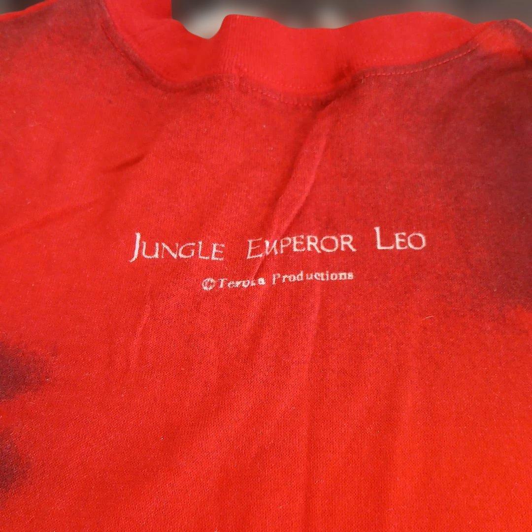 jungle emperor leo アニメキャラクターTシャツ