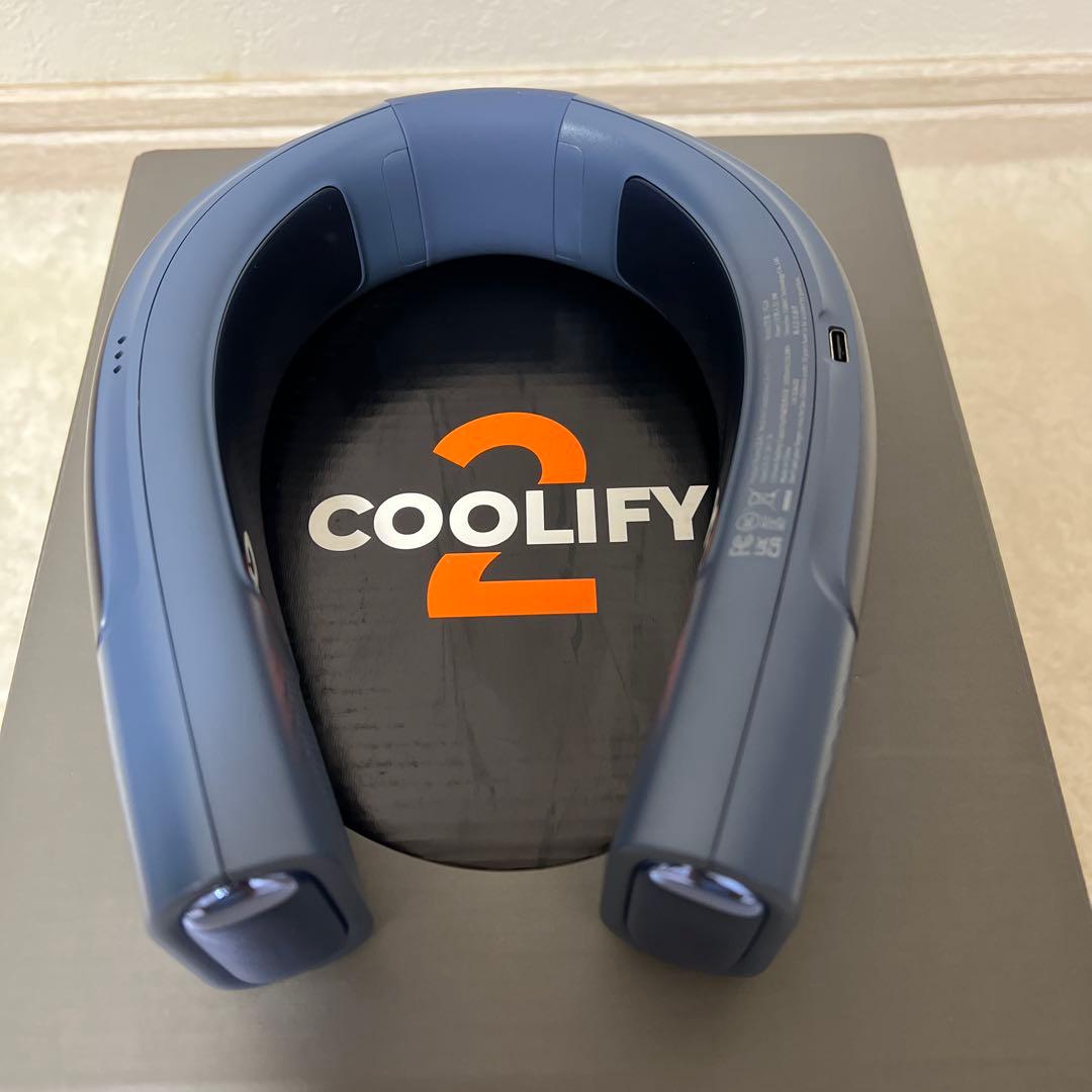 TORRAS COOLIFY 2ネックエアコン.（中古新品.未使用 ）