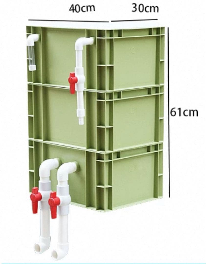 大型水槽用万能フィルター 最強濾過槽　外部式飼育濾過装置器　アクアリウム濾過槽