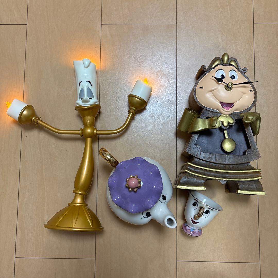 美女と野獣 フィギュア 4点セット