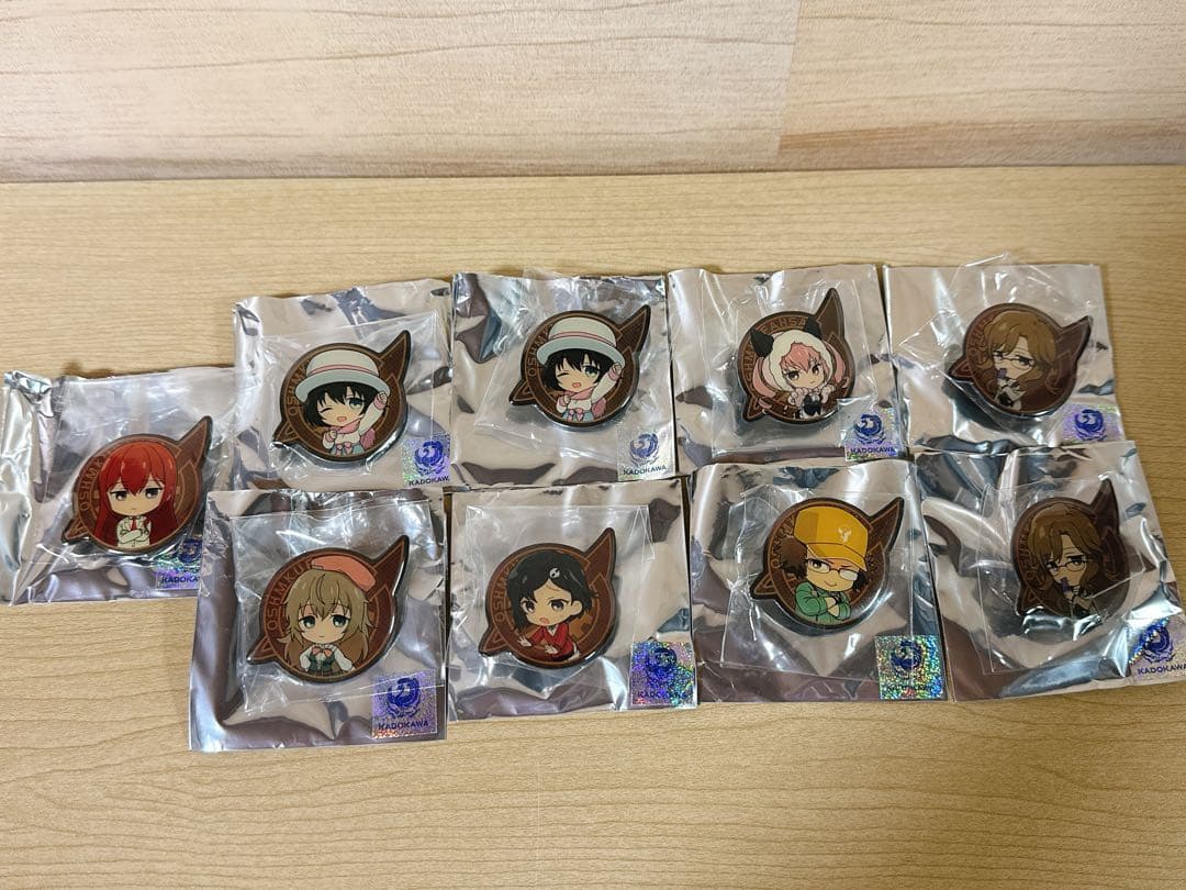 【レア/希少】シュタゲ ゼロ トレーディング メタルピンズ コミケ