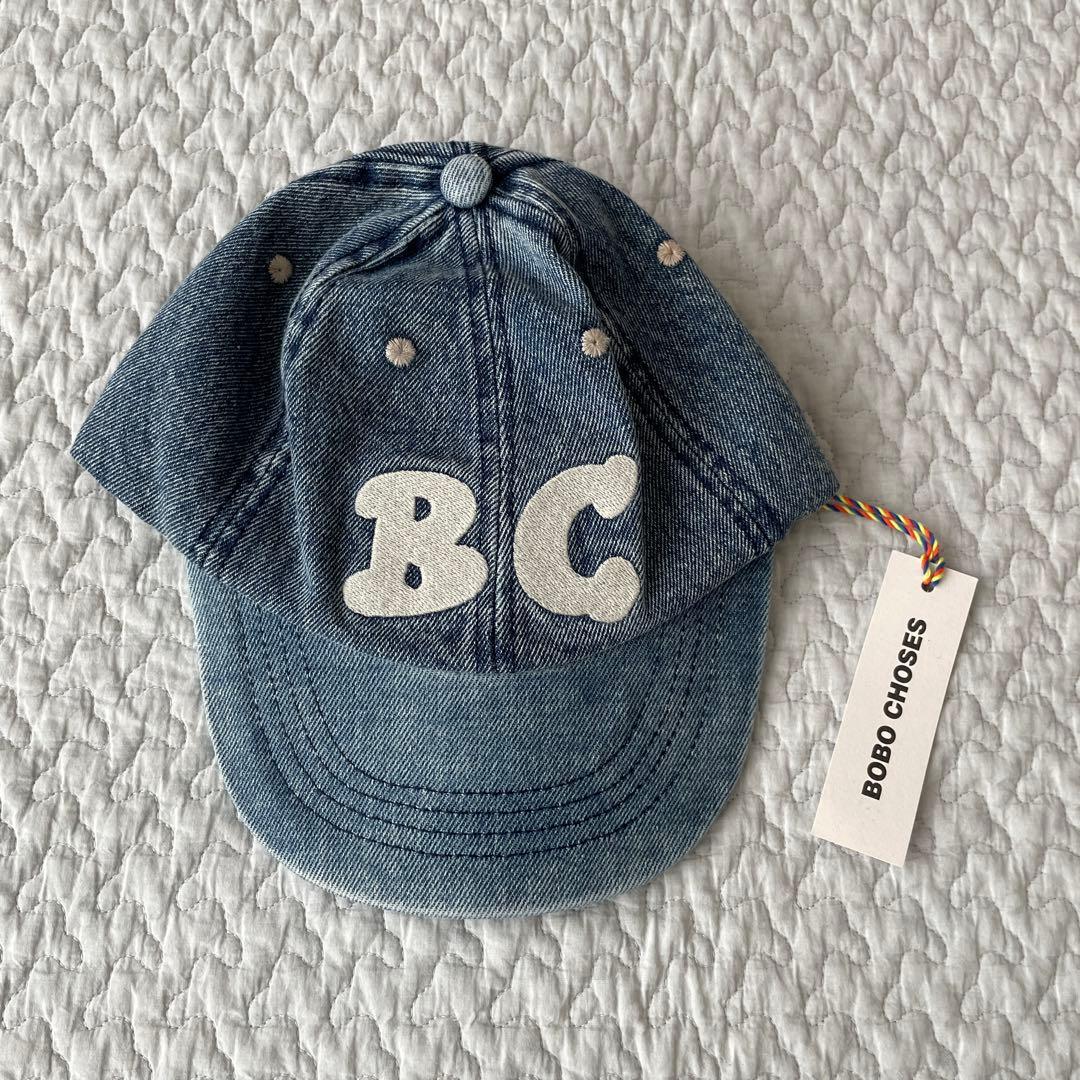 BOBO CHOSES デニムキャップ　54cm