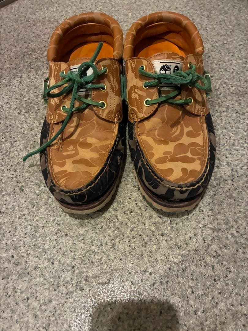 A BATHING APE × Timberland 3eye 27.5cm