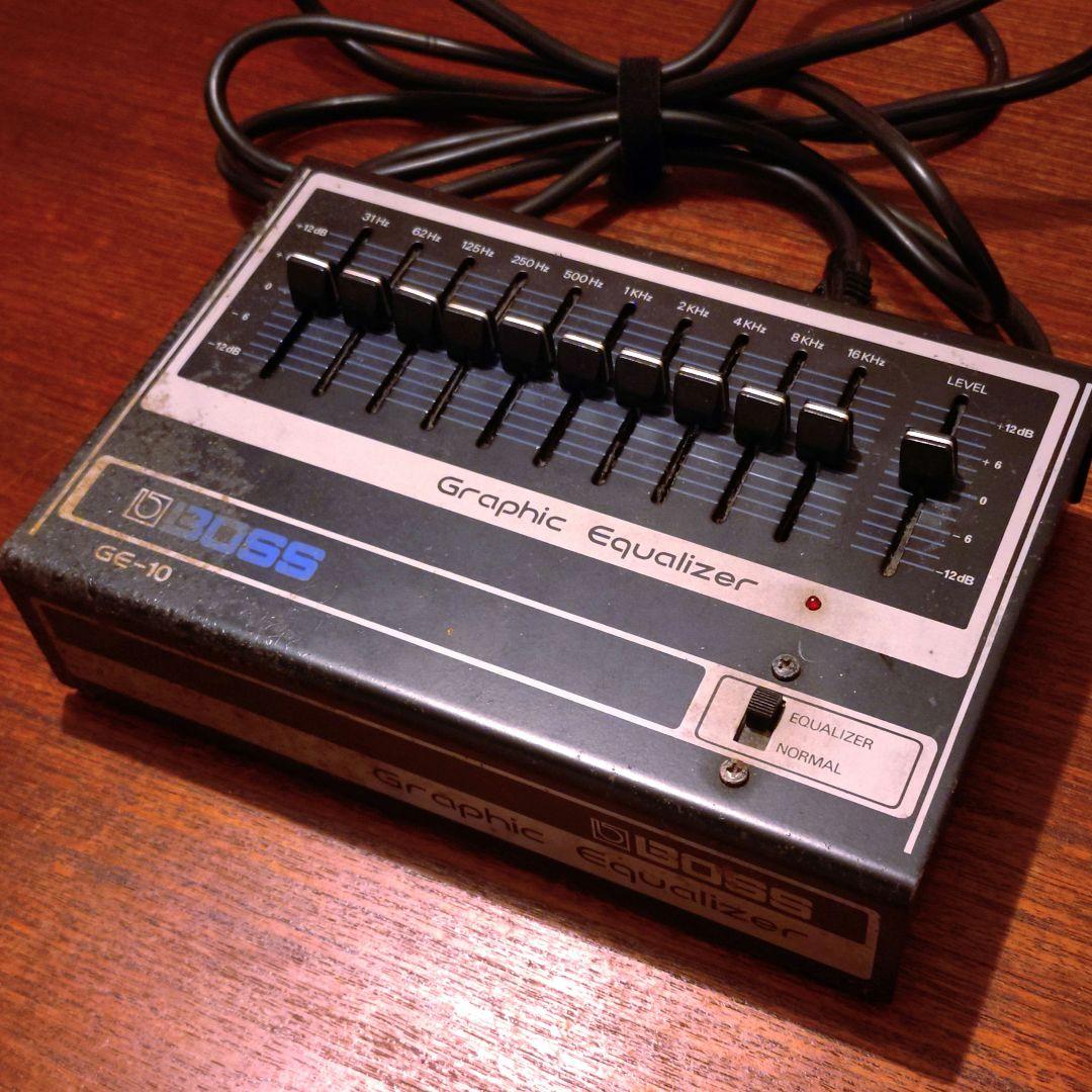 BOSS GE-10 ビンテージ 名機 イコライザー エフェクター ボス