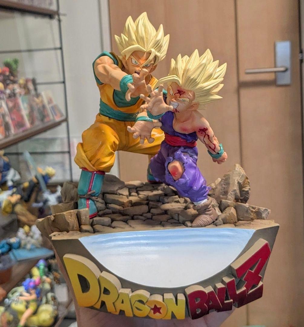 国内正規品 リペイント ドラゴンボール フィギュア 親子かめはめ波 プルーヴィー